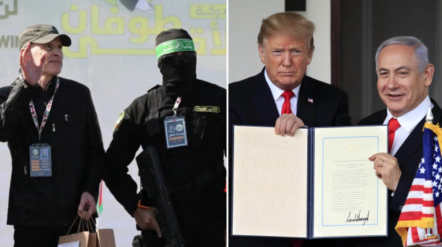 İsrailli yetkililerin dayandırdığı habere göre Trump, Netanyahu ile yapacağı görüşmede Gazze'de ateşkes ve esir takası anlaşmasına varıldığını duyurmayı hedeflediği aktarıldı