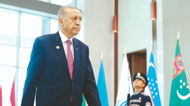 Cumhurbaşkanı Recep Tayyip Erdoğan.