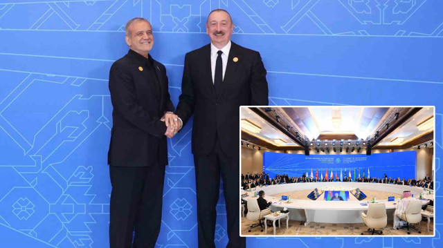 İran Cumhurbaşkanı Mesud Pezeşkiyan Hankendi'de