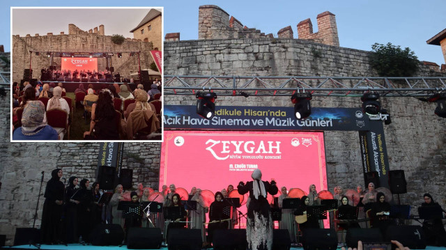 Müzik Yedikule'de yankılandı.