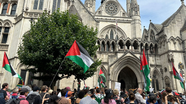 بريطانيا.. مظاهرة رفضا لتصنيف جماعة تدعم فلسطين "إرهابية"