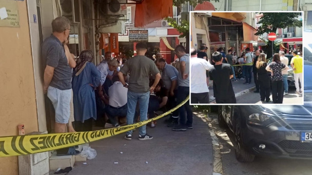 İhbar üzerine olay yerine sağlık ve polis ekipleri sevk edildi.
