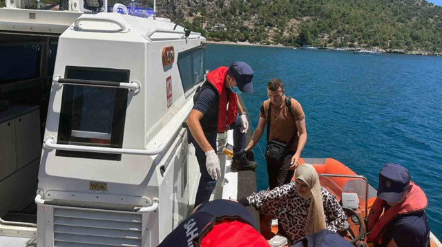 Göçmenlerin yakalanma anı