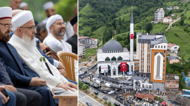 İsmailağa Cemaati lideri Fikri Efendi de Of'taki külliye açılışı ve icazet törenine katılanlar arasında yer aldı.