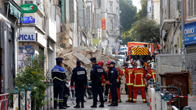 Deux immeubles anciens se sont écroulés le 5 novembre 2018, vers 9 heures du matin, à Marseille.