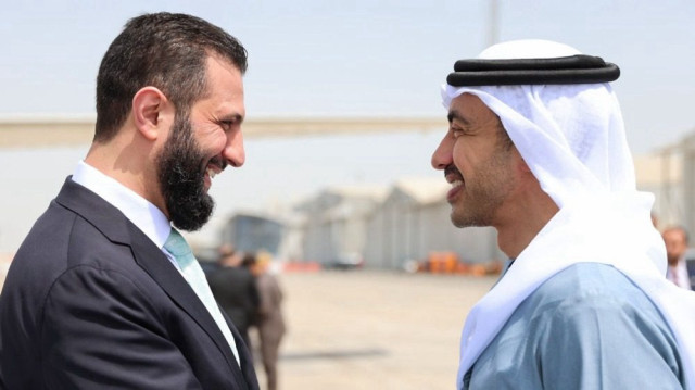 أبو ظبي.. رئيسا الإمارات وسوريا يبحثان تعزيز العلاقات