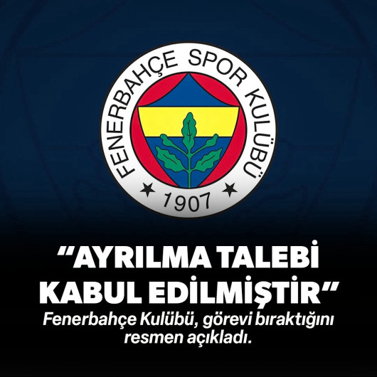 Fenerbahçe'den Okan Özkan açıklaması: "Ayrılma talebi kabul edilmiştir"
