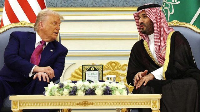 Президент США Дональд Трамп и наследный принц Саудовской Аравии Мухаммед бен Салман.