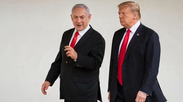 Биньямин Нетаньяху и Дональд Трамп.