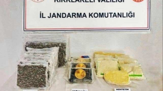 Piyasa değeri 100 milyon TL olan skunk, bonzai ve kokain ele geçirildi