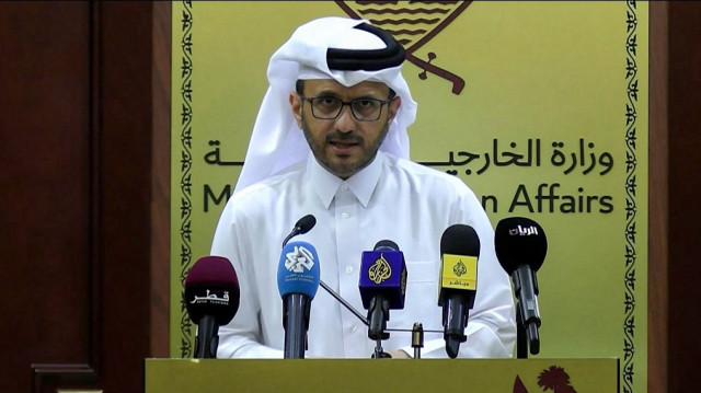 Le porte-parole du ministère qatari des affaires étrangères, Majed al-Ansari.