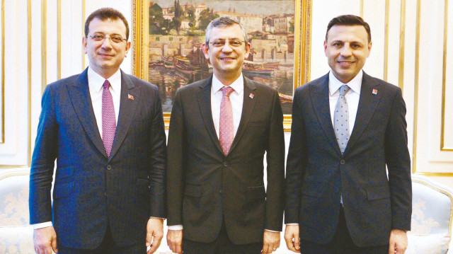 Ekrem İmamoğlu - Özgür Özel - Özgür Çelik