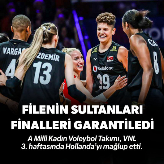 Filenin Sultanları Hollanda'yı devirdi: Finalleri garantiledi