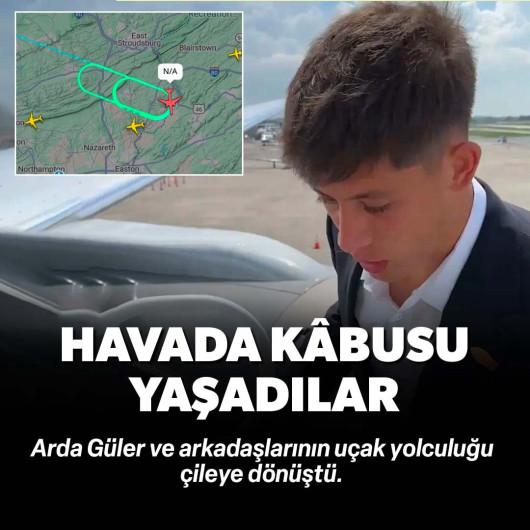 Real Madrid havada kabusu yaşadı