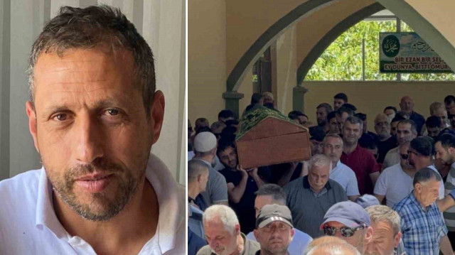 Düzce'de görme engelli karısı tarafından öldürülen adam defnedildi