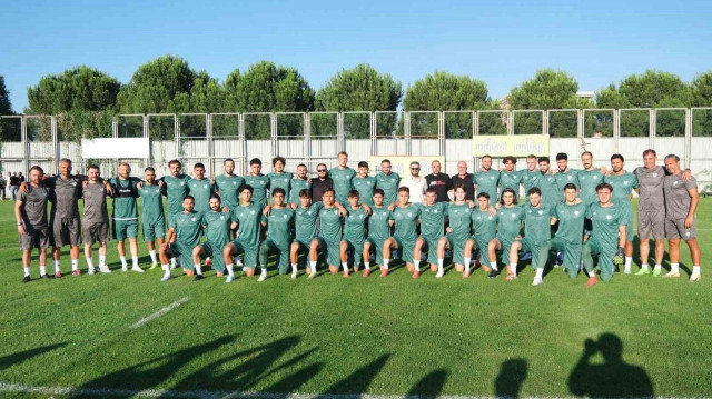 Bursaspor yeni sezon hazırlarına başladı.
