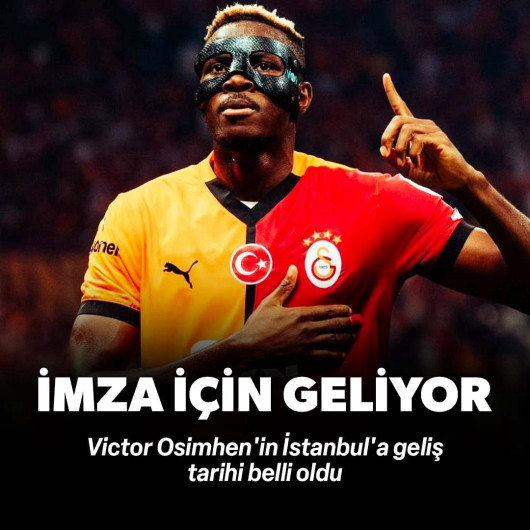 Victor Osimhen'in İstanbul'a geliş tarihi belli oldu: İmza için geliyor
