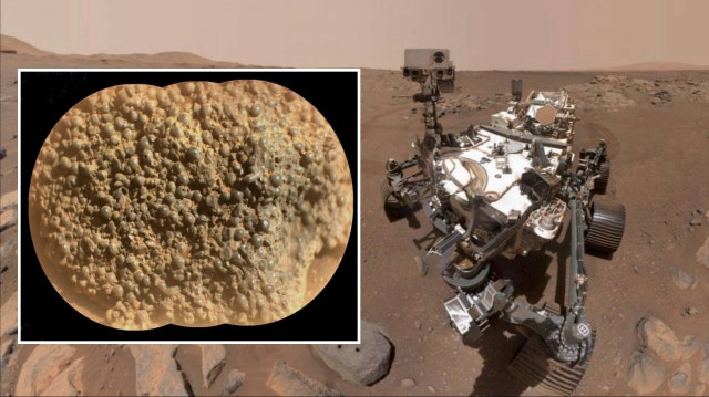 NASA'nın 'Perseverance' aracından muhteşem keşif