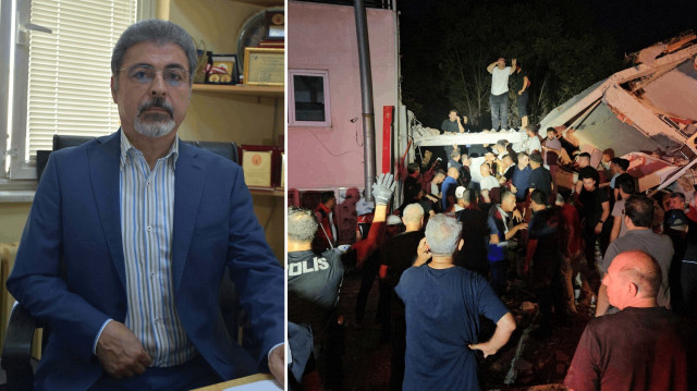 Dokuz Eylül Üniversitesi Deprem Araştırma ve Uygulama Merkezi Müdürü Prof. Dr. Hasan Sözbilir açıklama yaptı.