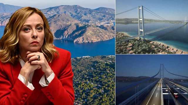 Köprünün Messina Boğazı'na yapılması planlanıyor.