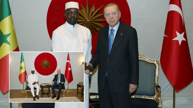 Ousmane Sonko Türkiye'de.