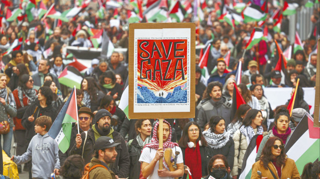 İnsanlık Gazze için tek yürek oldu.