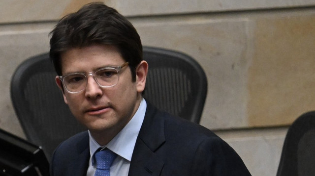 Le candidat à la présidence de la Colombie et sénateur Miguel Uribe.