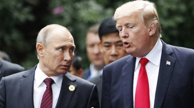 Le président américain Donald Trump et le président russe Vladimir Poutine.