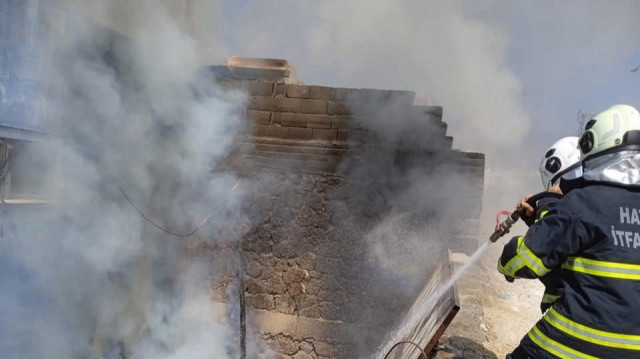 Fabrikada korkutan yangın