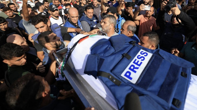 ارتفاع قتلى الصحفيين بغزة جراء الإبادة الإسرائيلية إلى 238 
