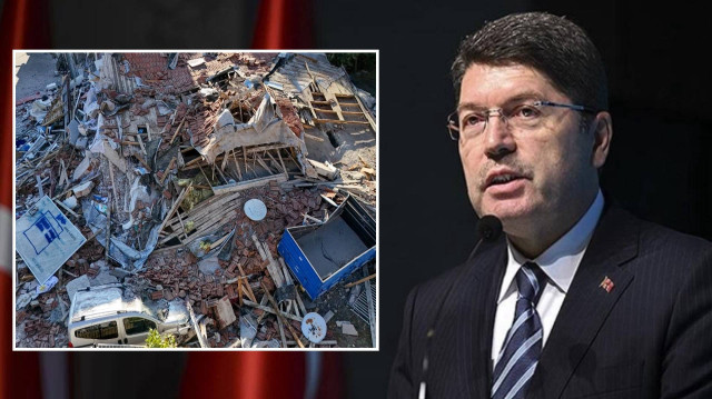 Balıkesir'de yıkılan binanın sahibi ve müteahhit gözaltına alındı.