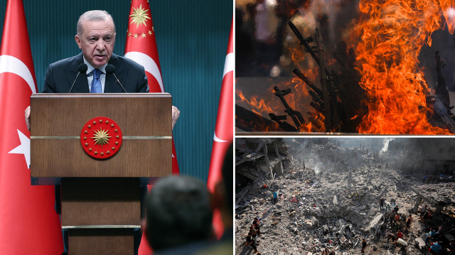 Cumhurbaşkanı Erdoğan, başta Terörsüz Türkiye hedefi ve Gazze olmak üzere gündeme ilişkin açıklamalarda bulundu.