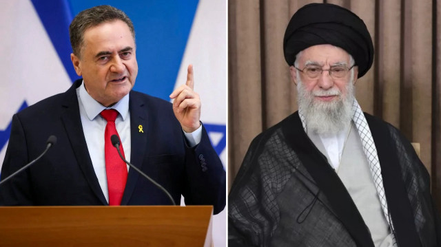Yisrael Katz, Hamaney'i hedef alan paylaşım yaptı.