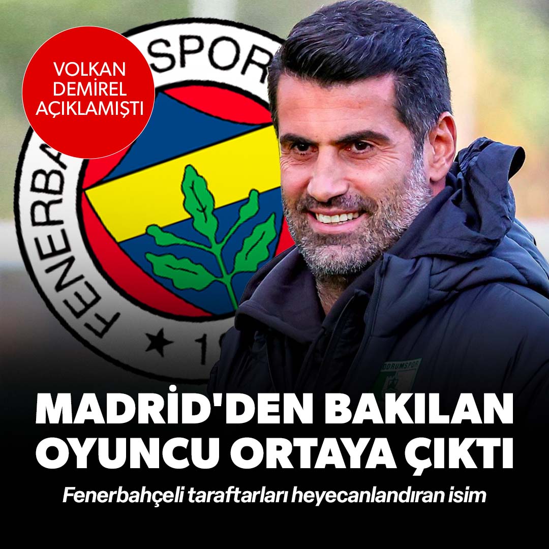 Fenerbahçeli taraftarları heyecanlandıran isim: Madrid'den bakılan oyuncu ortaya çıktı