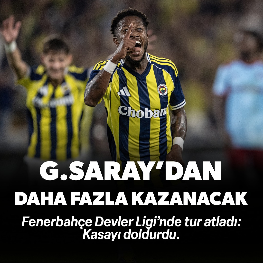 Fenerbahçe Şampiyonlar Ligi'nde Galatasaray'dan daha fazla para kazanacak