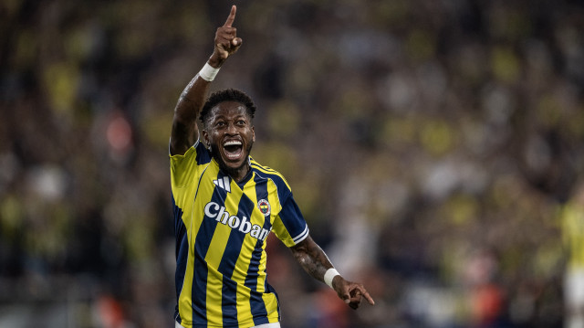 Fred'in gol sevinci.