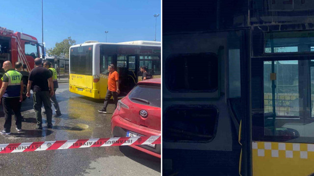 Otobüsün yoldan kaldırılmasının ardından trafik normale döndü.