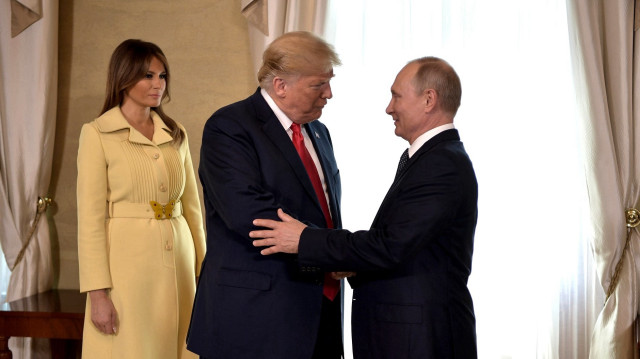 Аляска выражает протест против встречи Трампа и Путина.