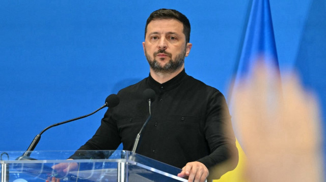 Le président ukrainien Volodymyr Zelensky.