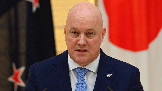 New Zealand's prime minister Christopher Luxon 