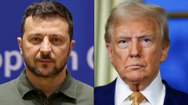Le président ukrainien Volodymyr Zelensky et le président des États-Unis Donald Trump.
Document, 