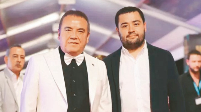 Muhittin Böcek ve oğlu Mustafa Gökhan Böcek