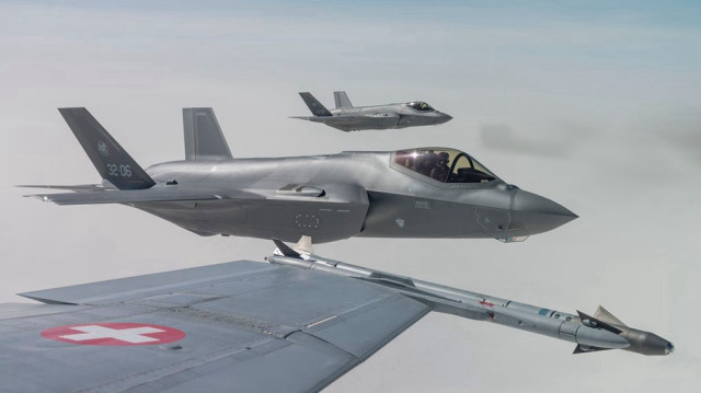 ABD ile F35 anlaşmasındaki pürüzler, İsviçre'yi alternatif seçeneklere yönlendiriyor (Foto: Arşiv)