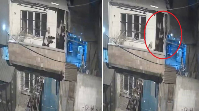 Adana'da akılalmaz olay: Husumetli komşular balkonlardan silahlarla çatıştı