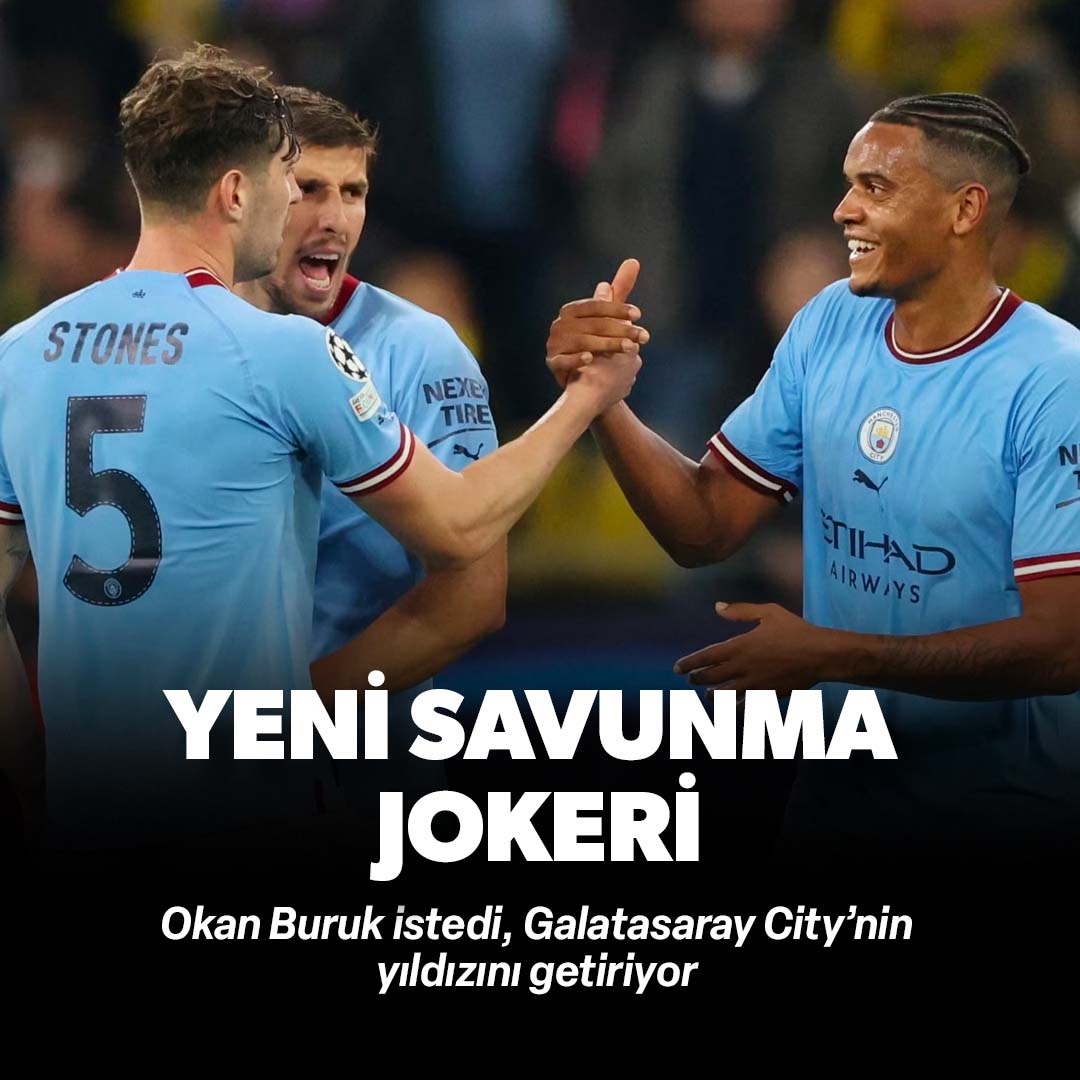 Galatasaray’ın yeni savunma jokeri: Manchester City’li yıldızın transferi an meselesi!