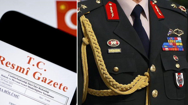Kara, Hava ve Deniz Kuvvetlerine bağlı general ve amirallerin atamaları Resmi Gazete’de yayımlandı.