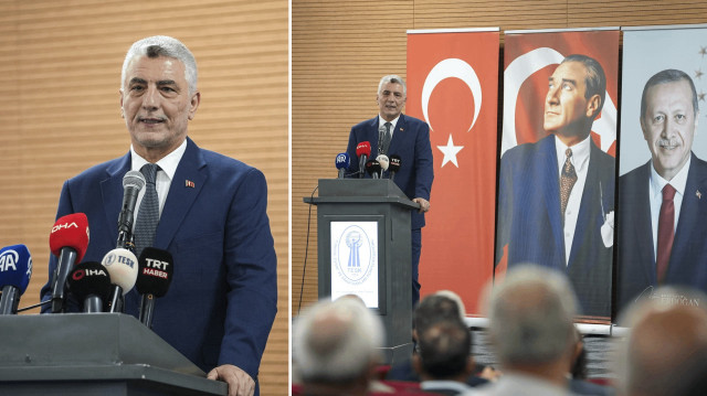Ticaret Bakanı Ömer Bolat, Gaziosmanpaşa Hükümet Konağı'nda düzenlenen Türkiye Esnaf ve Sanatkarları Konfederasyonu (TESK) - Marmara Bölgesi Esnaf Odaları Birlikleri toplantısına katılarak konuşma yaptı.