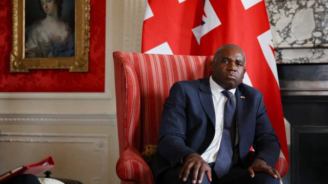 Le ministre britannique des Affaires étrangères, David Lammy