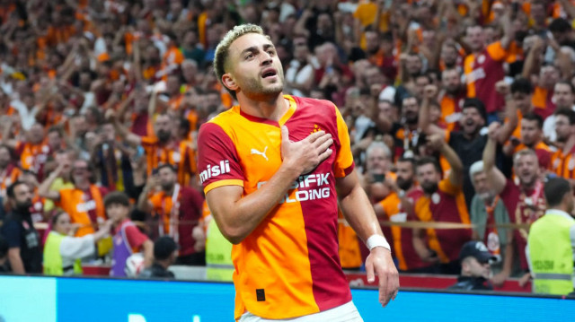 Barış Alper Yılmaz'ın gol sevinci.