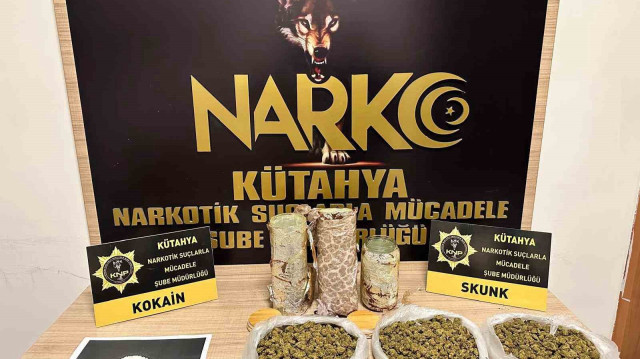 Yakalanan uyuşturucular